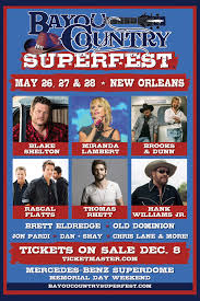 Bayou Country Superfest 2017