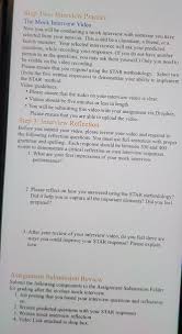 Familiarity with the format did impact on interview quality: Solved Career Success Cdev 1830 Academic Year 2020 2021 Chegg Com