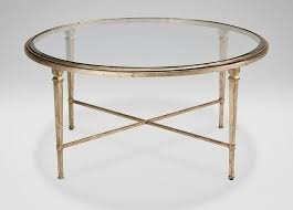 Visit us now to buy glass, wood, metal coffee table in various shape, color & design. Gold Leaf Frame Glass Round Coffee Table