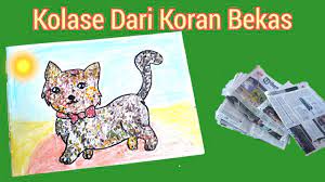 Sangat mudah dibuat, jangan lupa untuk like, share, dan subscribe.silahkan. Cara Membuat Kolase Dari Koran Bekas Youtube