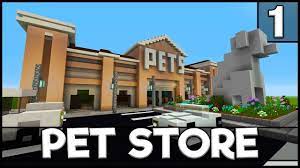 Minecraft How To Build A Pet Store Part 1 Minecraft City Minecraft Modern Minecraft Creations