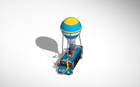 Fortnite Battle Bus Battle 3d Design Fortnite