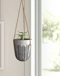 42cm tall square plastic plant pot flower planter black rippled design. Best Hanging Plants And Planters The Strategist