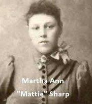 Martha Ann “Mattie” Sharp Prawl (1873-1948)
