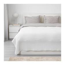 Vareld Colcha Branco 230x250 Cm Ikea Bed Spreads White Bedspreads Ikea Bed