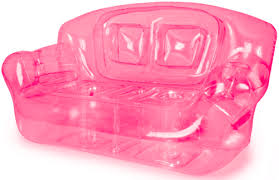 Anyone one to take a guess? I Wanted One Of These So Badly When I Was Little Blow Up Furniture Childhood Inflatable Couch