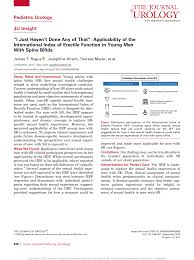 Image result for International Index of Erectile Function Questionnaire