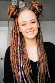 The half up style looks very trendy in dreadlocks for white girls. Dreadlocks Today Hairstyles For Creative Ones Lovehairstyles Com