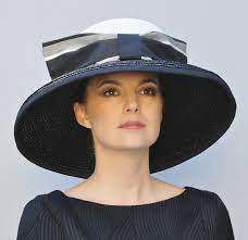 Hat Sale Black And White Hat Audrey Hepburn Hat Wedding Hat Derby Hat Ascot Hat Horse Race Hat Elegant Hat Formal Hat Dressy Hats Derby Hats Ascot Hats