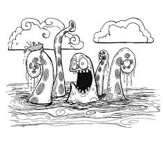 Cartoon Sea Monster Kraken Coloring Page Kids Play Color In 2020 Monster Coloring Pages Sea Monsters Coloring Pages Here are only the best sea monster wallpapers. cartoon sea monster kraken coloring