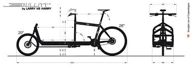 Bullitt Geometrie Und Masse Sepeda Desain Geometri