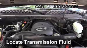 Add Transmission Fluid 2000 2006 Chevrolet Tahoe 2003 Chevrolet Tahoe Ls 5 3l V8