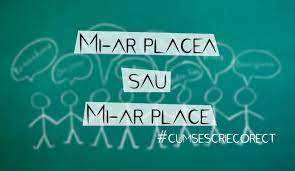 Utilizarea greşită a verbelor se află în topul capcanelor gramaticale pe care foarte mulţi dintre români nu ştiu să le evite. Mi Ar PlÄcea Sau Mi Ar Place Cum Se Scrie Corect