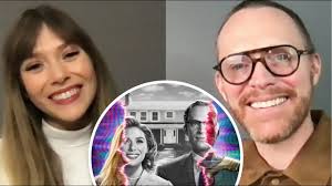 Wandavision Interview Elizabeth Olsen And Paul Bettany Talk New Marvel Series Youtube