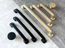 18 pack black door hinge 3.5 inch matte black door hinges. Cabinet Pull Handle Gold Matte Black Drawer Knob Dresser Pulls Kitchen Hardware Ebay