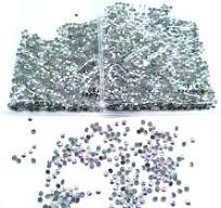AB Crystals For Clothing 3300pcs AB Hotfix Rhinestones Kit - Mixed Size  2mm-6mm Iron-on Crystals For Clothing & Crafts AB Hotfix Rhinestones Mixed  ...