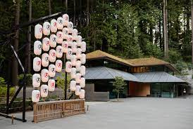 Summer Lantern Display Portland Japanese Garden Japanese Garden Matsuri Festival