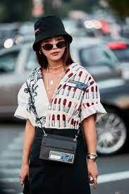 The Latest Street Style From Milan Fashion Week Chinese Fashion Street Street Style Outfit Hat Fashion