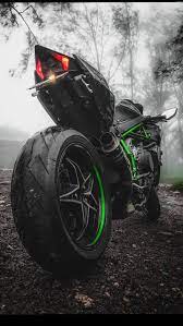 Download original 1920x1080 more resolutions add your comment use this to create a card use this to create a meme. Ninja H2 Beast Bikes Green H2 H2r Ninja Race Racebikes Hd Mobile Wallpaper Peakpx