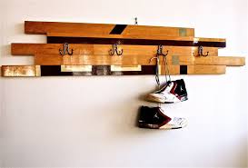 This top decor video has title unique wall hooks with label wall hooks, unique hooks. Wall Mounted Pallet Coat Rack Marcuscable Com