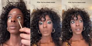 NYFW Makeup Artist Uses White Foundation On Black Model: VIDEO