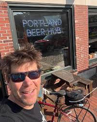 Biking to bottle shops in Portland, Maine!