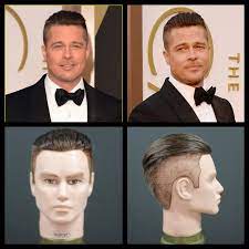 Brad Pitt New 2014 Oscars Inspired Haircut Tutorial Thesalonguy Brad Pitt Fury Haircut Fury Haircut Brad Pitt Hair