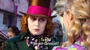Johnny depp, mia wasikowska, anne hathaway and others. Alice In Tara Oglinzilor Trailer 2 Subtitrat Youtube