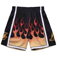 Chicago bulls $400 boston celtics sold out. Flames Swingman Los Angeles Lakers 2009 10 Shorts Shop Mitchell Ness Bottoms And Shorts Mitchell Ness Nostalgia Co