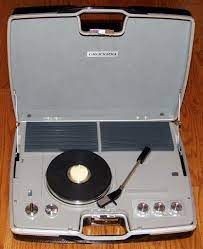 Pin On Vintage Miniature Portable Record Player Collection