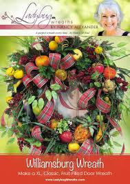Check spelling or type a new query. Williamsburg Wreath Christmas Fruit Style Ladybug Wreaths By Nancy Alexander