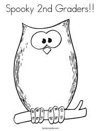 Search through 623,989 free printable colorings at getcolorings. Spooky 2nd Graders Coloring Page Twisty Noodle