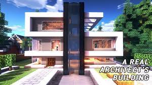 Sep 18, 2020 · five best survival homes to build in minecraft 1) simple wooden house this particular survival home has been designed and built by a youtuber, folli, who mentions every material needed to. A Real Architect S Building Houses In Minecraft Tutorial Modern House 23 Youtube