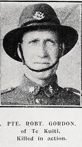 Pte J (Jack) Riddle of Te Kuiti, killed in action