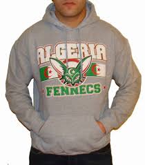 Sweat Algerie Fennecs Blanc Gris Noir Neuf Ebay Fennec Alger Neuve