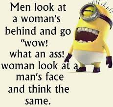 Behind every angry woman is a man who has absolutely no idea what he did wrong. Men And Women Funny Quotes Quote Jokes Funny Quote Funny Quotes Funny Sayings Humor Minion Minions Minion Quotes Minions Funny Women Jokes Funny Mom Quotes