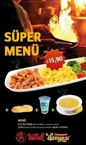 Super Menu 15 90 Tavuk Dunyasi Ankamall 2 Katta