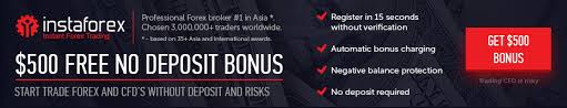 Forex no deposit bonus is an aggressive ways for the brokers to attract customers. Instaforex 500 Startup No Deposit Bonus Forex Daily Info