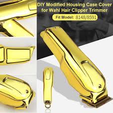 The 8 best wahl hair clippers of 2021. Clipper Diy Housing Electroplating Front Back Cover Protective Case Shell For Wahl 8148 8591 Series Cordless Magic Clip Clippers Kjop Til Lave Priser I Nettbutikken Joom
