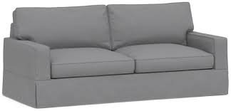 Pleaes carefully select between box edge or knife edge. Pottery Barn Pb Comfort Square Arm Grand Furniture Slipcovers Shopstyle