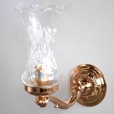 Only genuine antique edwardian wall lighting approved for sale on www.sellingantiques.co.uk. Glass Shaded Candle 1 Arm Edwardian B22 Wall Light In Brass Clearance Litecraft Ebay