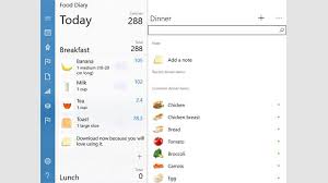 With food diary you can track your daily diet, log everything you eat and drink as well as keep your disclaimer: Get Food Diary Microsoft Store