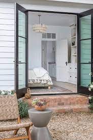 We had sliding doors in the living room and master bedroom. Master Bedroom Doors To Backyard Transitional Deck Patio