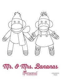 Free printable sock monkey coloring pages. Sock Monkey Coloring Pages Coloring Home