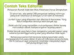 Contoh teks editorial tentang kebakaran hutan, contoh teks editorial tentang sampah, contoh teks editorial terbaru 2019, contoh wacana tajuk rencana, fungsi tajuk rencana,. Teks Editorial Pengertian Contoh Jenis Fungsi Isi Dan Strukturnya Lengkap Tutorialbahasainggris Co Id
