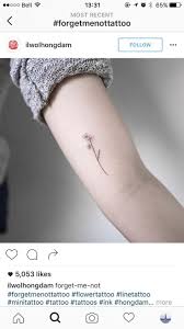 Alle spaß von echten tattoos mit keiner der schmerzen oder langfristiges engagement! Forget Me Not Tattoo This Would Be Good For Me As A Reminder For Me To Speak Up The Post Forget Me N Vergiss Mein Nicht Tattoo Ideen Fur Tattoos Kleines