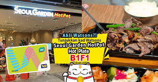 Situated in mapo, best western premier seoul garden hotel is the perfect place to experience seoul and its surroundings. Ganjaran Ahli Watsons Hot Plate Beli 1 Percuma 1