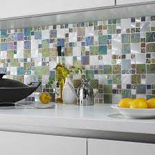 Verona Iridescent Glass Stone Metal