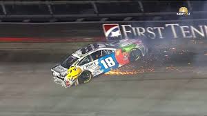This is a streak that's unlikely to continue into an eighth weekend. Kyle Busch Spins Out Near The End Of Bristol Race Nbc Sports