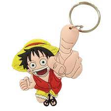 One Piece Luffy Rubber Keychain Dashing Promo Ltd Rubber Keychain One Piece Luffy Keychain
